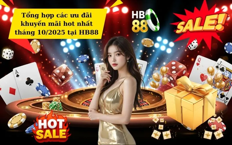 Tổng hợp các ưu đãi khuyến mãi hot nhất tháng 102025 tại HB88